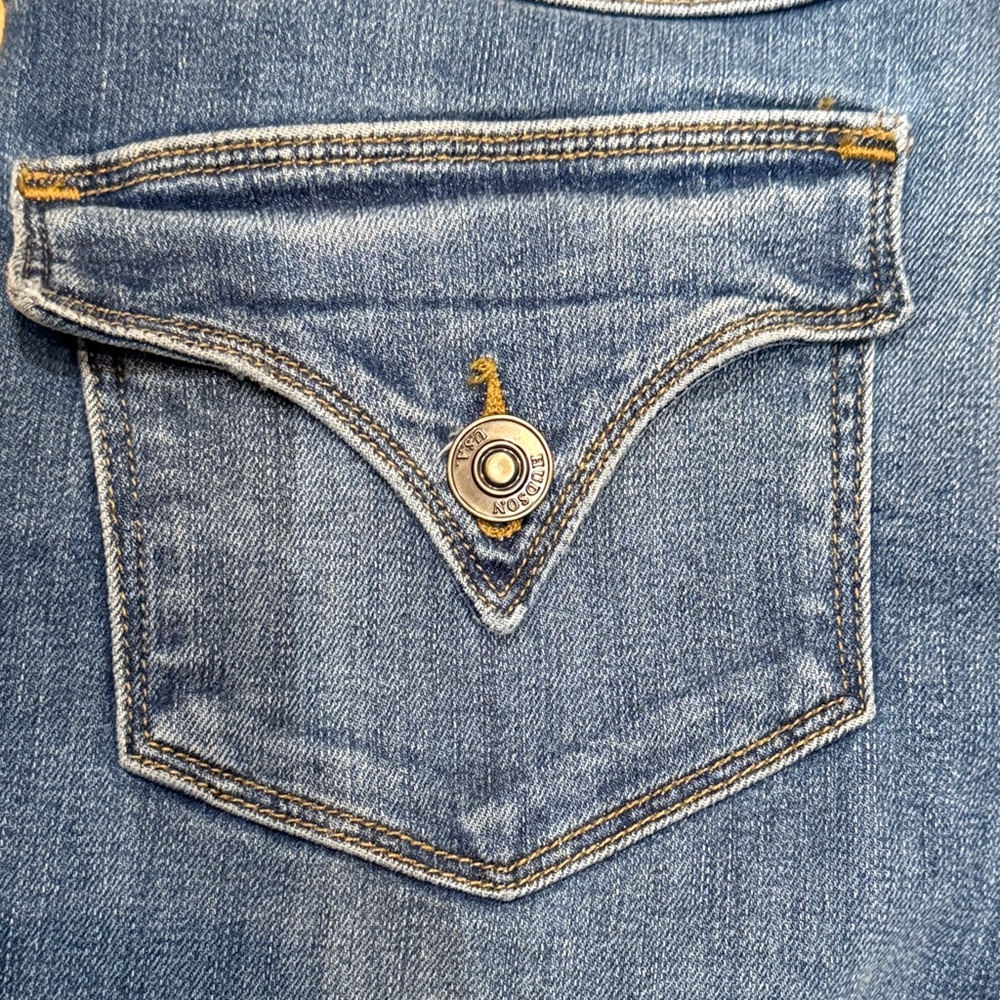 Hudson Collin Flap Skinny Jeans - Picture 4 of 9